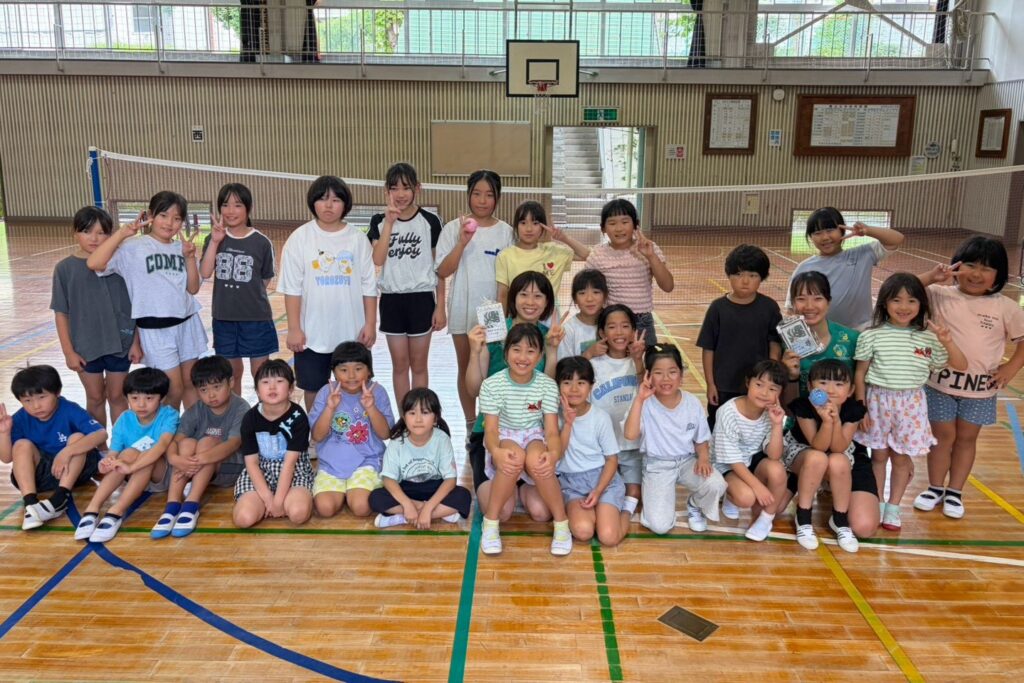 【活動報告】学童保育所けやきにてバレーボール教室をしました